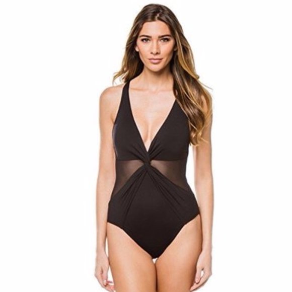 Michael Kors Other - NEW Michael Kors Layered Illusion V-Neck One-Piece size 12